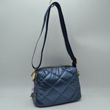 Quilted Puffer Crossbody Bag Shoulder Purse with Adjustable Strap