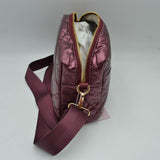 Quilted Puffer Crossbody Bag Shoulder Purse with Adjustable Strap