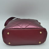 Quilted Puffer Crossbody Bag Shoulder Purse with Adjustable Strap