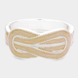 Hinged Enamel bracelet