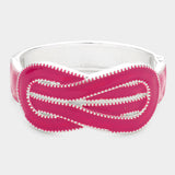 Hinged Enamel bracelet
