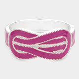 Hinged Enamel bracelet