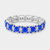 Stone Embellished Evening Bracelet