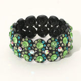 Crystal Rhinestone Stretch Evening Bracelet