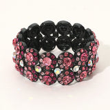 Crystal Rhinestone Stretch Evening Bracelet