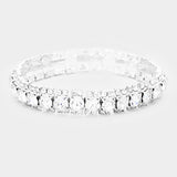 Crystal Rhinestone Stretchable Bracelet