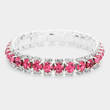 Crystal Rhinestone Stretchable Bracelet
