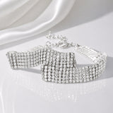 CZ Stone Pave Evening Bracelet
