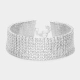 CZ Stone Pave Evening Bracelet