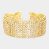 CZ Stone Pave Evening Bracelet