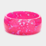 Splash Print Bangle Bracelet