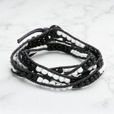 Boho Bead Long Wrap Bracelet