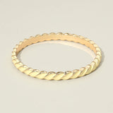 Enamel Inlay Twisted Hinged Bangle Bracelet
