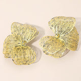 Triple Cutout Petal Earrings