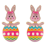 Easter Bunny Egg Drop Earrings