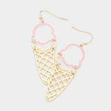 Ice Cream Dangle Earrings