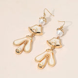 Abstract Sculpted Dop Earrings
