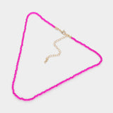 Faceted Beaded Necklace
