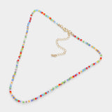 Faceted Beaded Necklace