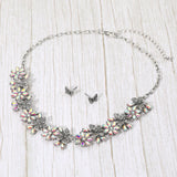 Boho Floral Butterfly Link Necklace