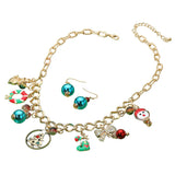 Christmas Charm Station Necklace