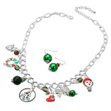 Christmas Charm Station Necklace