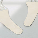 Layered Natural Stone Faceted Beaded Magnetic Collar Necklace