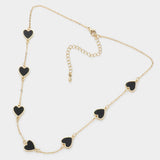 Heart Station Necklace