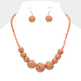 Shamballa Ball Necklace