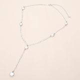 Pearl Station Y-Shaped Necklace