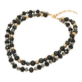 Double Layered Beaded Necklace