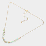Faceted Beaded Necklace
