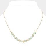Faceted Beaded Necklace