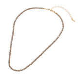 Faceted Beaded Necklace