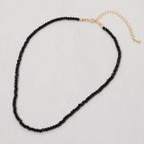 Faceted Beaded Necklace