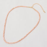 Faceted Beaded Necklace