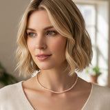 Faceted Beaded Necklace