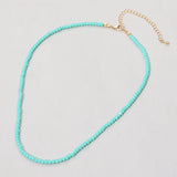 Faceted Beaded Necklace