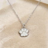 Unique Design Cute Cat Paw Print Necklace