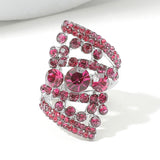 Bubble Stone Cluster Stretch Ring
