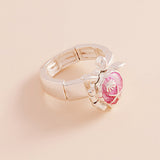 Enamel Sea Turtle Locket Stretch Ring