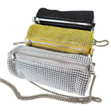 Bling Studded Round Mini Crossbody Bag