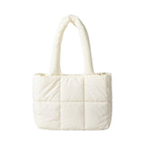 Quilted Padded Shoulder Bag / Tote Bag