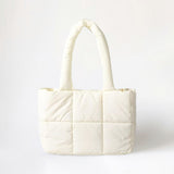 Quilted Padded Shoulder Bag / Tote Bag