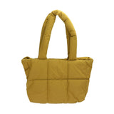 Quilted Padded Shoulder Bag / Tote Bag