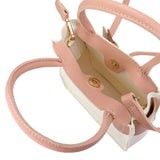 Faux Leather Belt Buckle Accented Mini Crossbody Bag