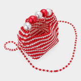Pearl Beaded Handbag / Crossbody Bag
