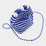 Pearl Beaded Handbag / Crossbody Bag