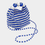 Pearl Beaded Handbag / Crossbody Bag