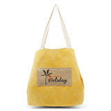 2 IN 1 Bucket Style Cante Tote Shoulder Bag